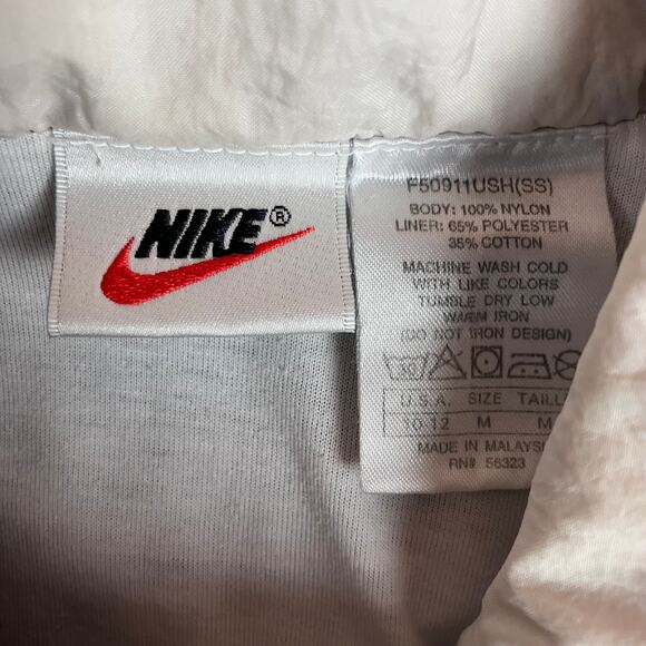 Vintage 1990s Nike White Tag Dark Blue Windbreaker Jacket - Picture 3 of 7